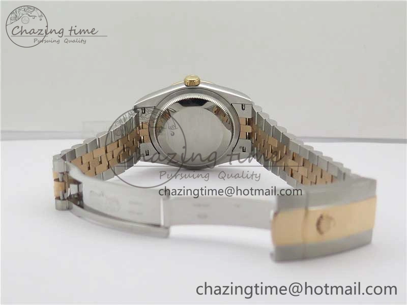 DateJust 36 SS RG 126201 BP Maker 1:1 Best Edition Gray Roman Dial on Jubilee Bracelet