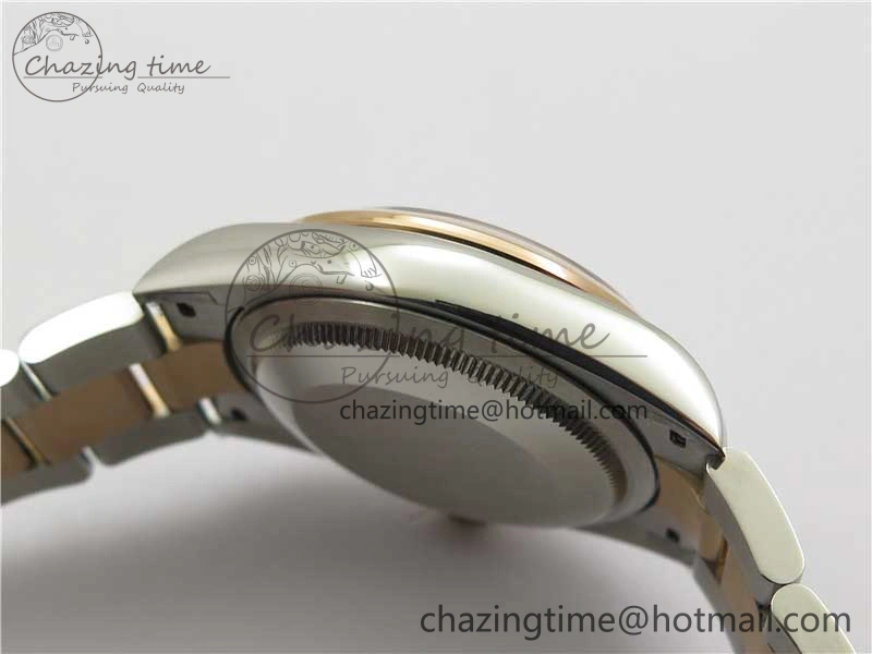 DateJust 36 SS RG 126201 BP Maker 1:1 Best Edition Gray Roman Dial on Oyster Bracelet