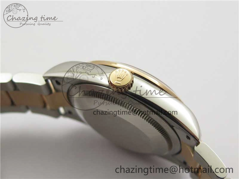 DateJust 36 SS RG 126201 BP Maker 1:1 Best Edition Gray Roman Dial on Oyster Bracelet