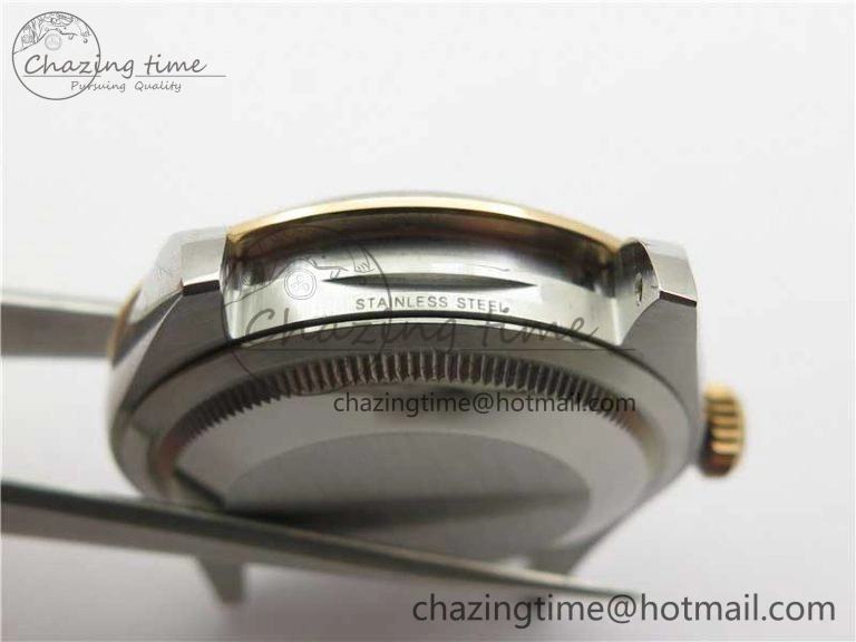 DateJust 36 SS RG 126201 BP Maker 1:1 Best Edition Gray Roman Dial on Oyster Bracelet