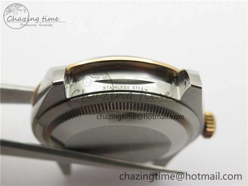 DateJust 36 SS RG 126201 BP Maker 1:1 Best Edition Gray Roman Dial on Oyster Bracelet
