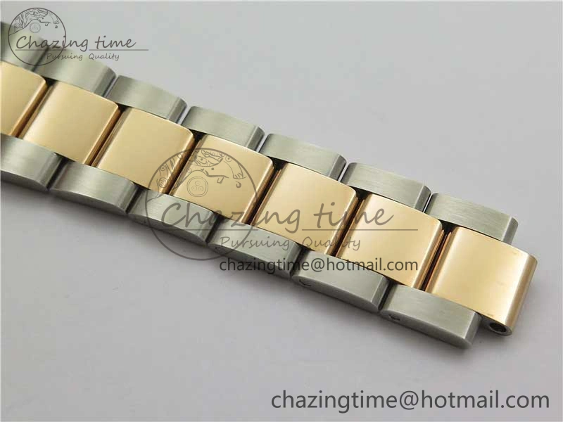 DateJust 36 SS RG 126201 BP Maker 1:1 Best Edition Gray Roman Dial on Oyster Bracelet