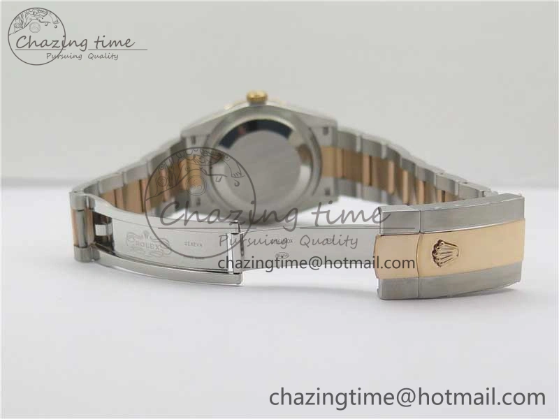 DateJust 36 SS RG 126201 BP Maker 1:1 Best Edition Gray Roman Dial on Oyster Bracelet
