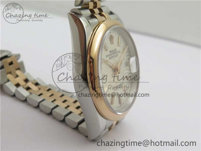 DateJust 36 SS RG 126201 BP Maker 1:1 Best Edition Silver Dial on Jubilee Bracelet