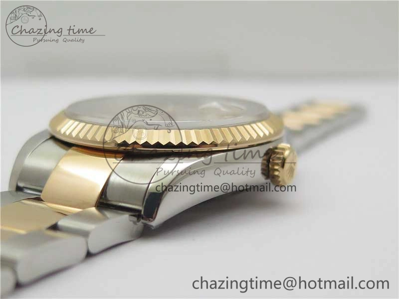DateJust 36 SS RG 126231 BP Maker 1:1 Best Edition Silver Dial on Oyster Bracelet