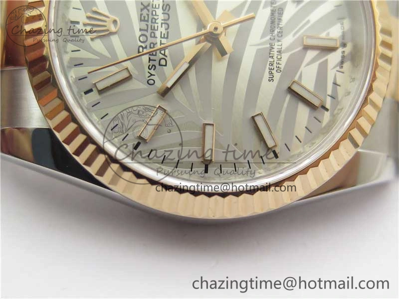 DateJust 36 SS RG 126231 BP Maker 1:1 Best Edition Silver Gray Dial on Oyster Bracelet