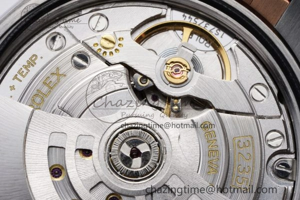 DateJust 36 SS RG 126231 JDF RG Plated 904L Steel Gray Dial Roman Markers on Jubilee Bracelet V2