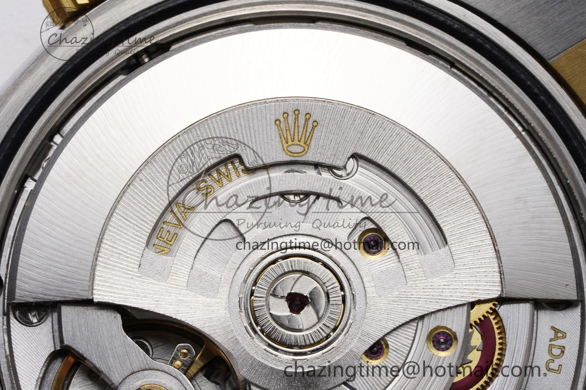 DateJust 36 SS RG 126231 JDF RG Plated 904L Steel Gray Dial Roman Markers on Jubilee Bracelet V2