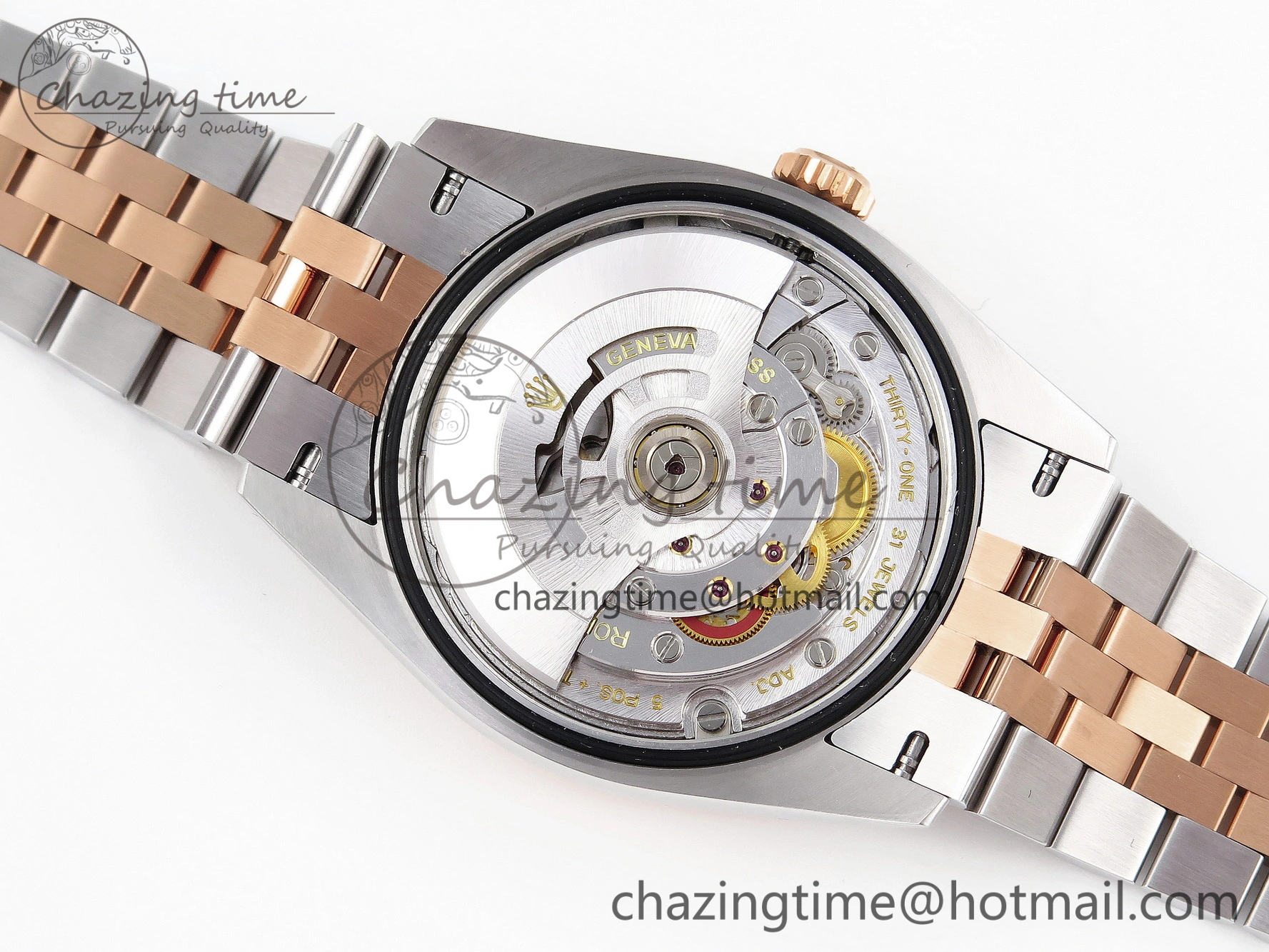 DateJust 36 SS RG 126231 VSF 1:1 Best Edition 904L Steel Gray Textured Diamonds Dial on Jubilee Bracelet VS3235