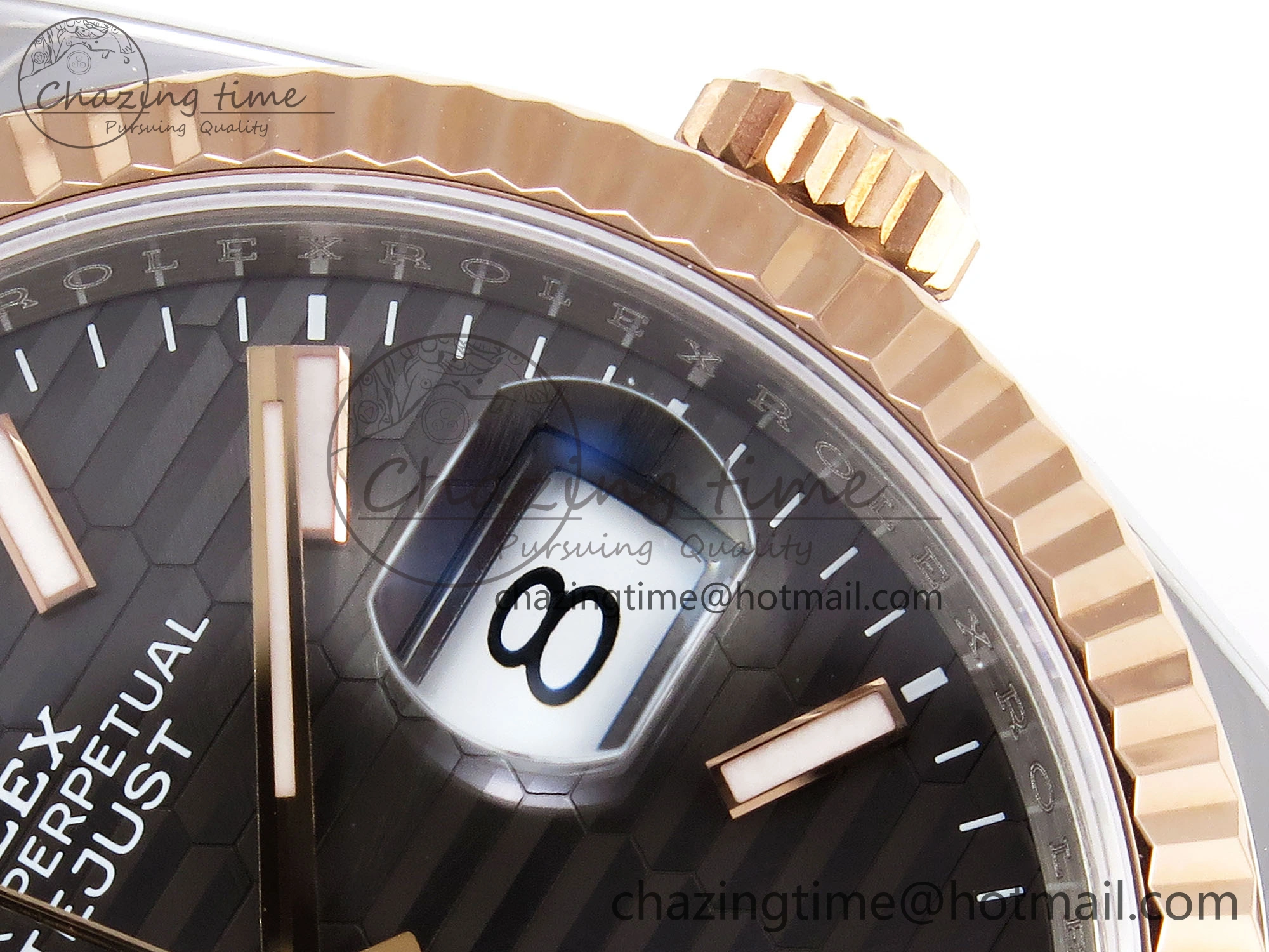 DateJust 36 SS RG 126231 VSF 1:1 Best Edition 904L Steel Gray Textured Stick Dial on Jubilee Bracelet VS3235