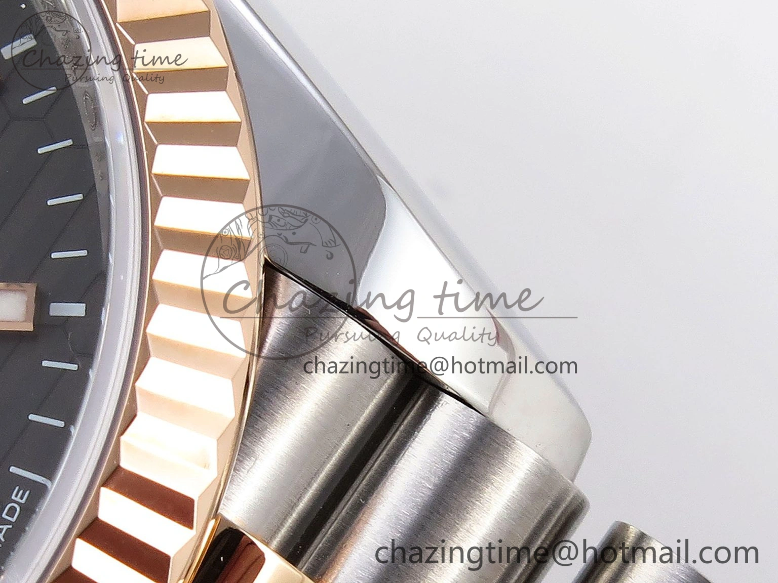 DateJust 36 SS RG 126231 VSF 1:1 Best Edition 904L Steel Gray Textured Stick Dial on Jubilee Bracelet VS3235