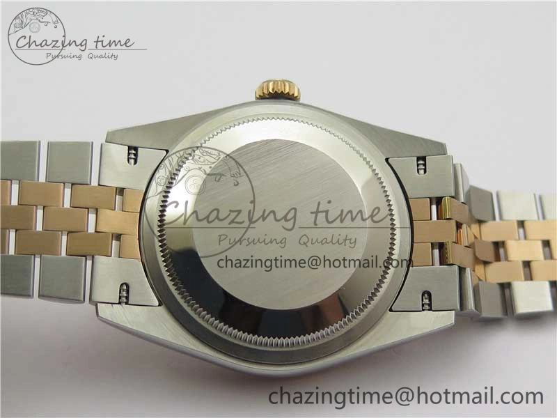 DateJust 36 SS RG 126281 BP Maker 1:1 Best Edition Gray Roman Dial on Jubilee Bracelet