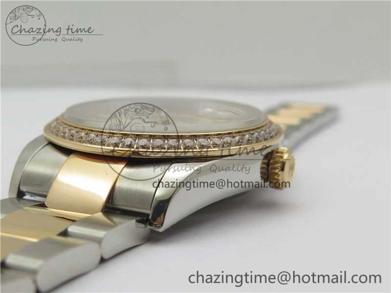 DateJust 36 SS RG 126281 BP Maker 1:1 Best Edition Silver Dial on Oyster Bracelet