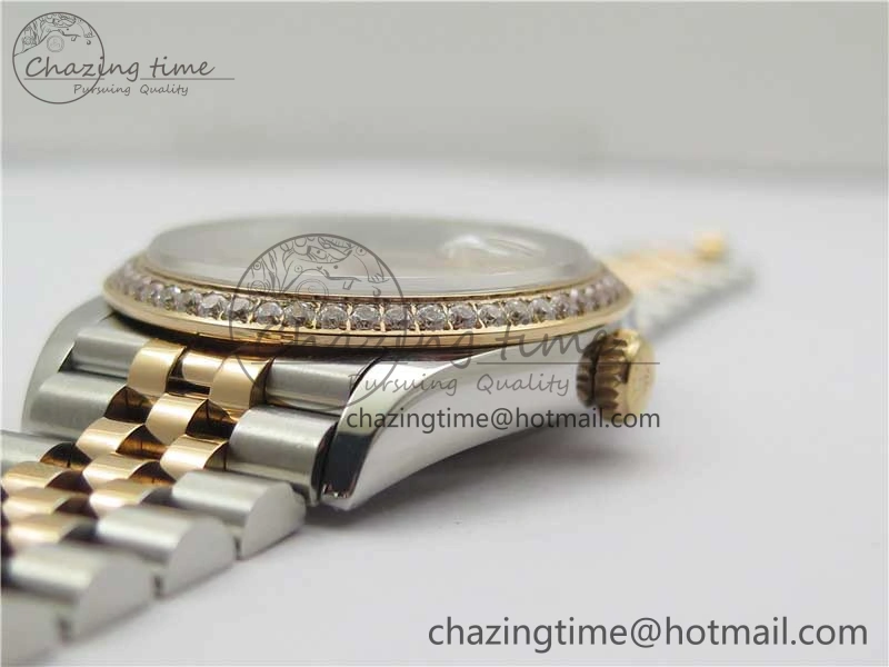 DateJust 36 SS RG 126281 BP Maker 1:1 Best Edition Silver Dial on Oyster Bracelet