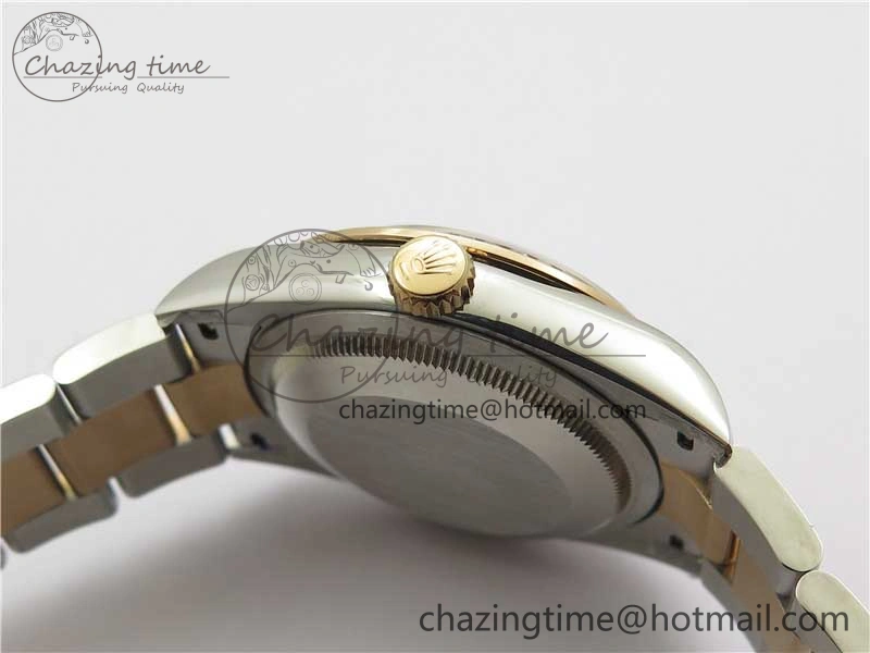 DateJust 36 SS RG 126281 BP Maker 1:1 Best Edition Silver  Gray Dial on Oyster Bracelet