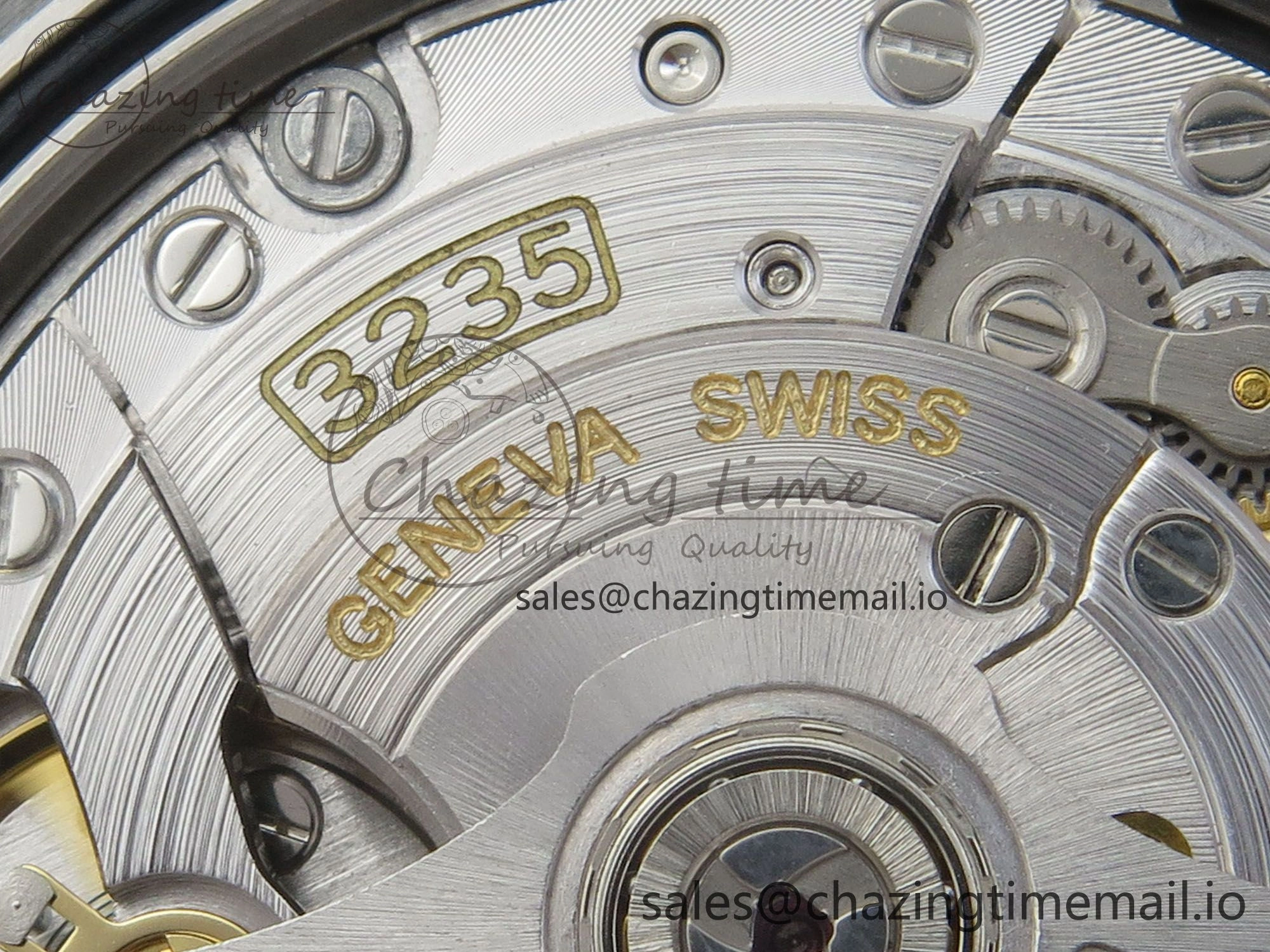 DateJust 36 SS RG ARF 1:1 Best Edition 904L Steel RG Roman Dial on Oyster Bracelet SH3235