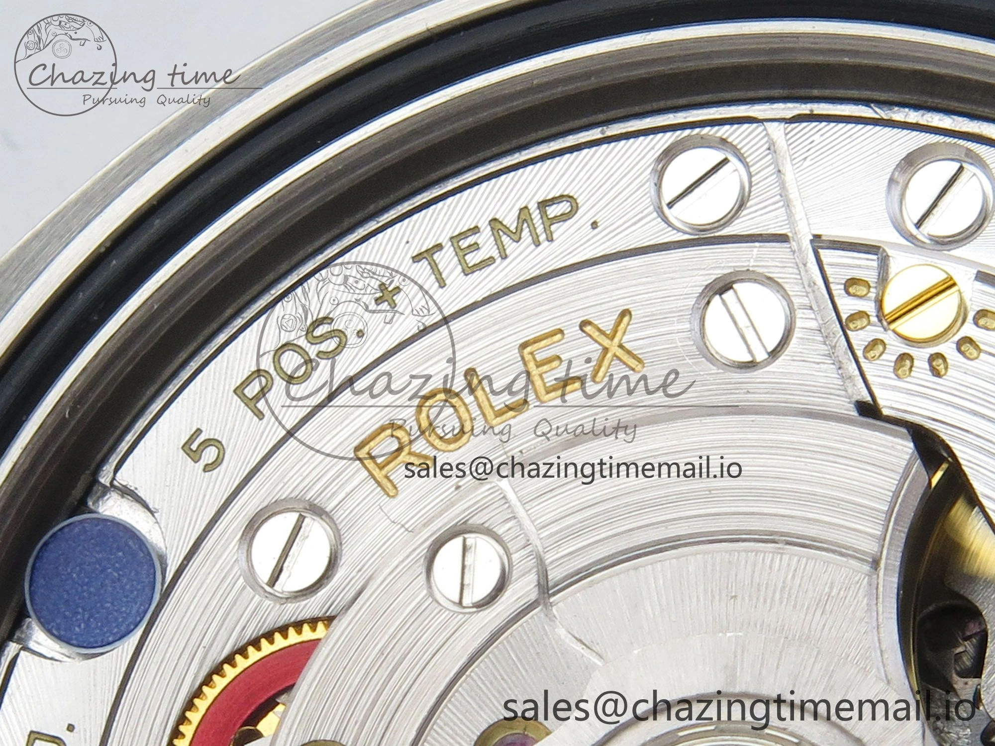 DateJust 36 SS RG ARF 1:1 Best Edition 904L Steel RG Roman Dial on Oyster Bracelet SH3235