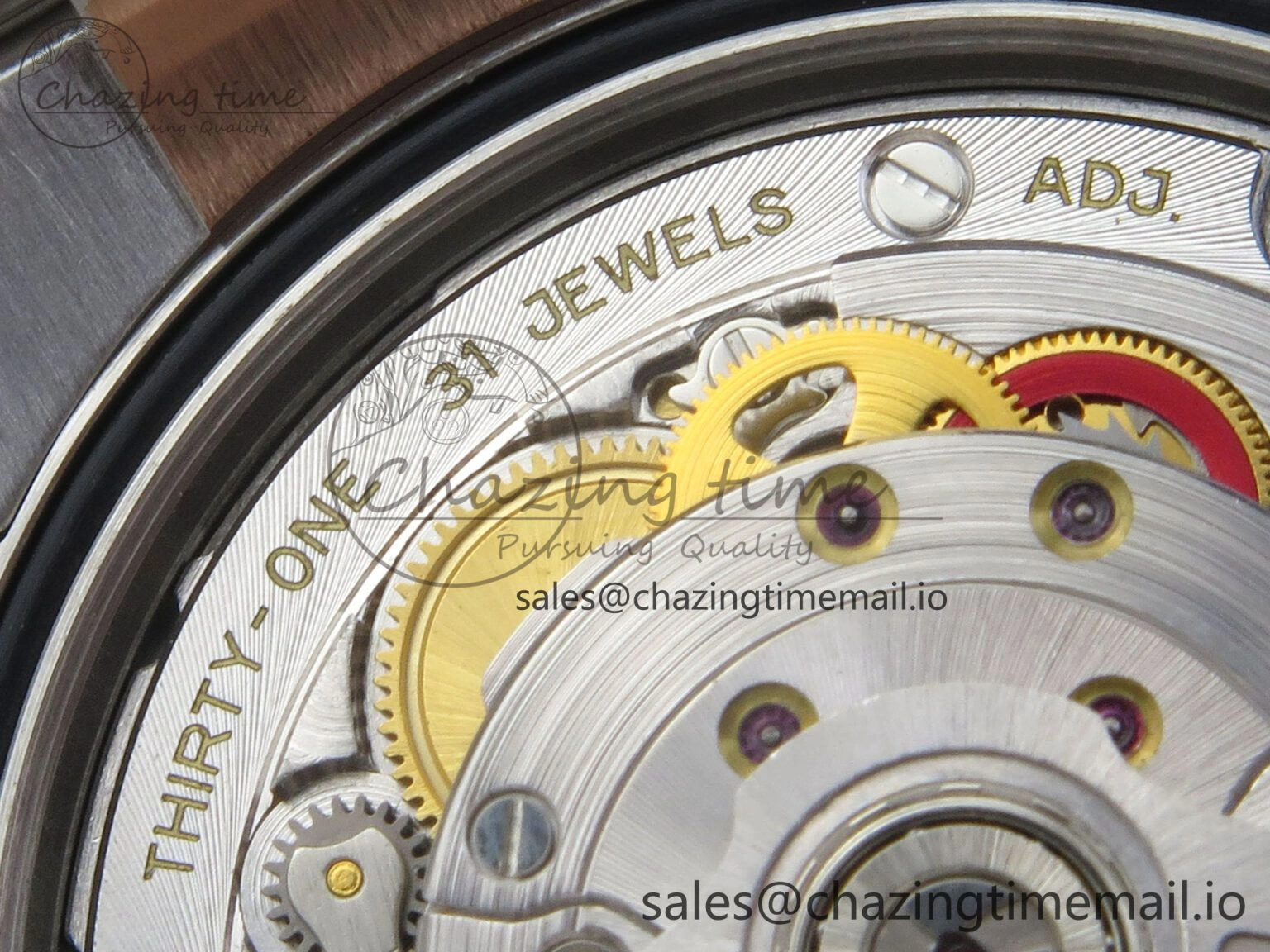 DateJust 36 SS RG ARF 1:1 Best Edition 904L Steel RG Roman Dial on Oyster Bracelet SH3235