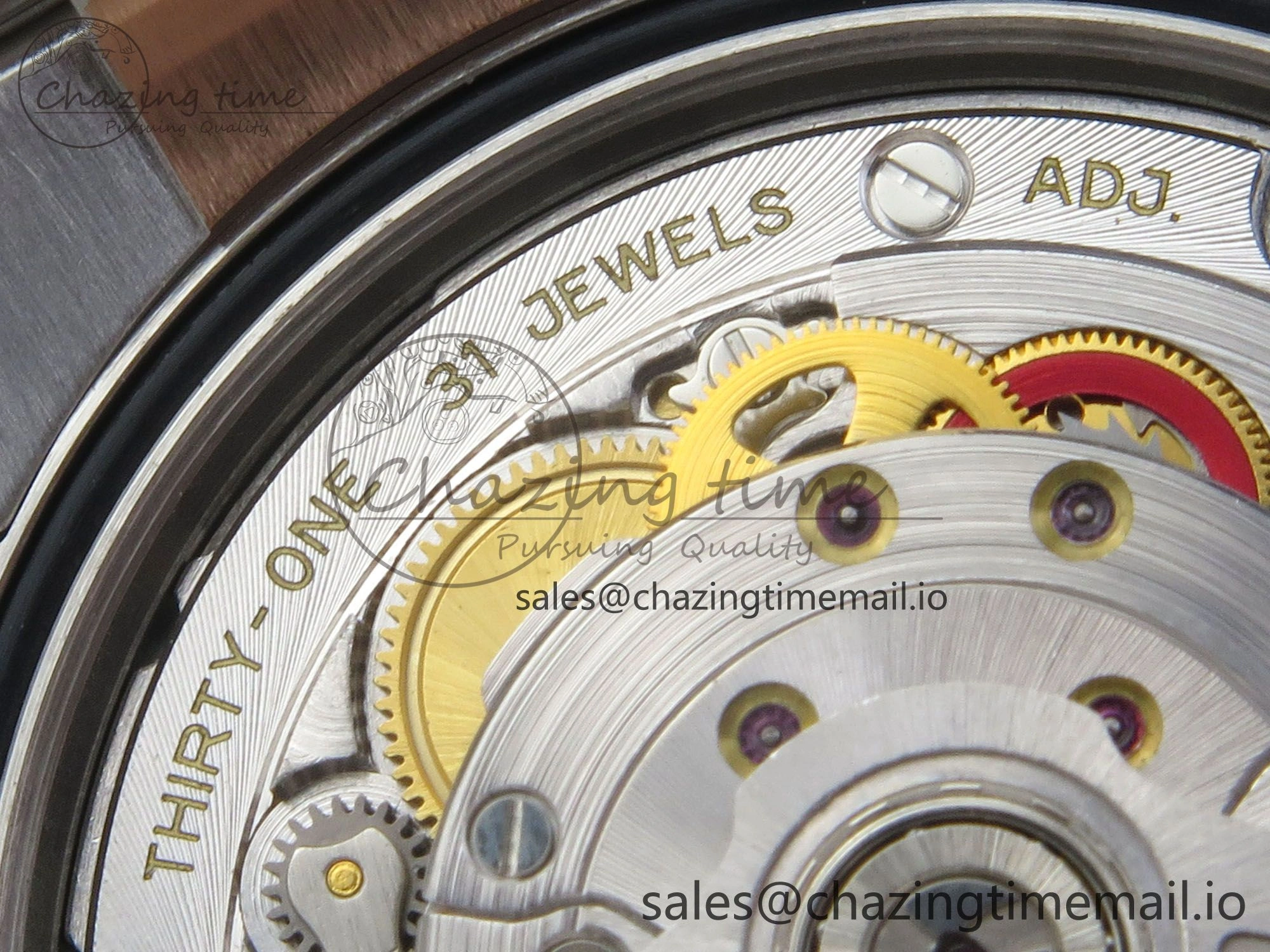 DateJust 36 SS RG ARF 1:1 Best Edition 904L Steel RG Roman Dial on Oyster Bracelet SH3235