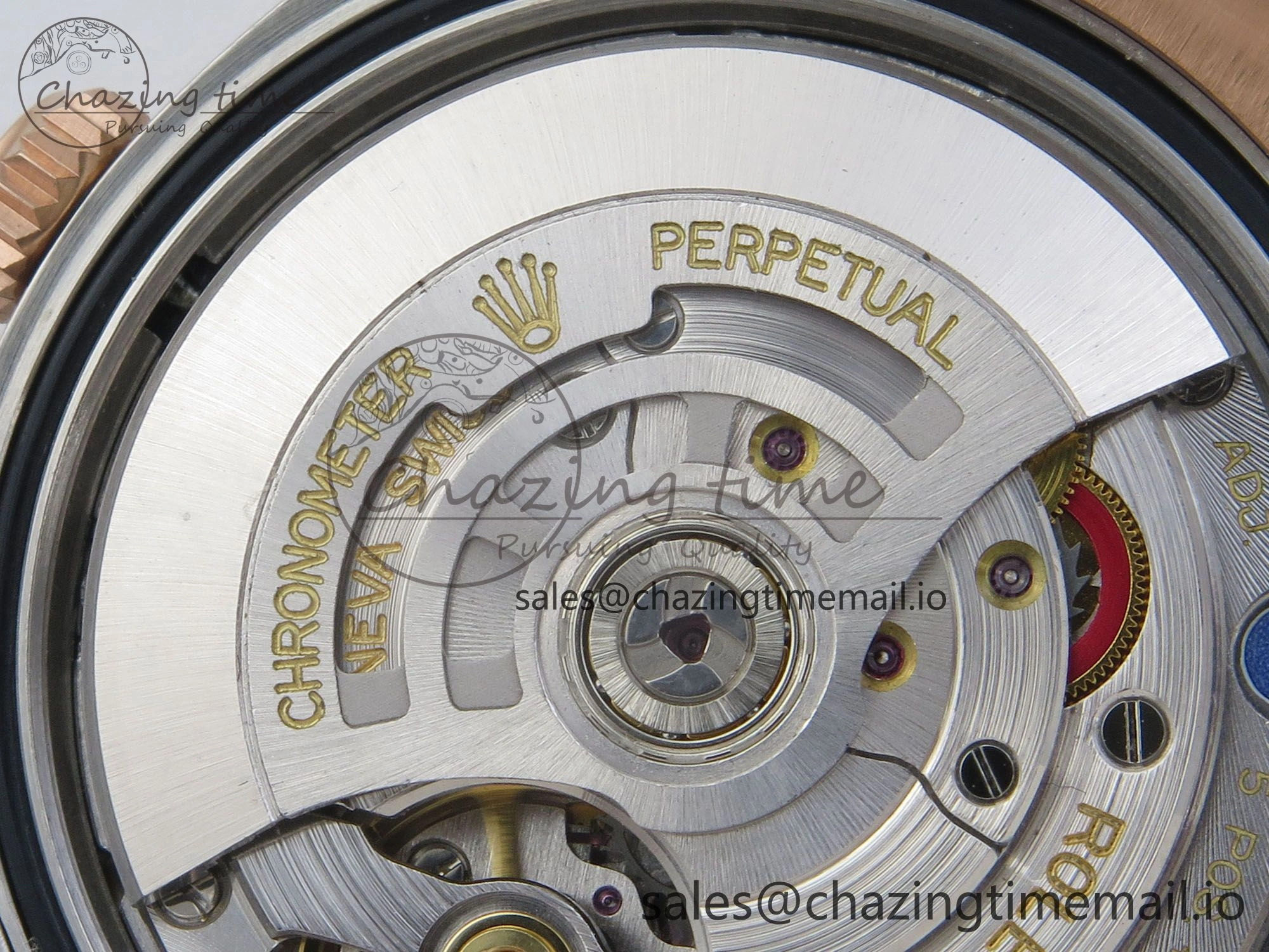 DateJust 36 SS RG ARF 1:1 Best Edition 904L Steel White Stick Dial on Oyster Bracelet SH3235