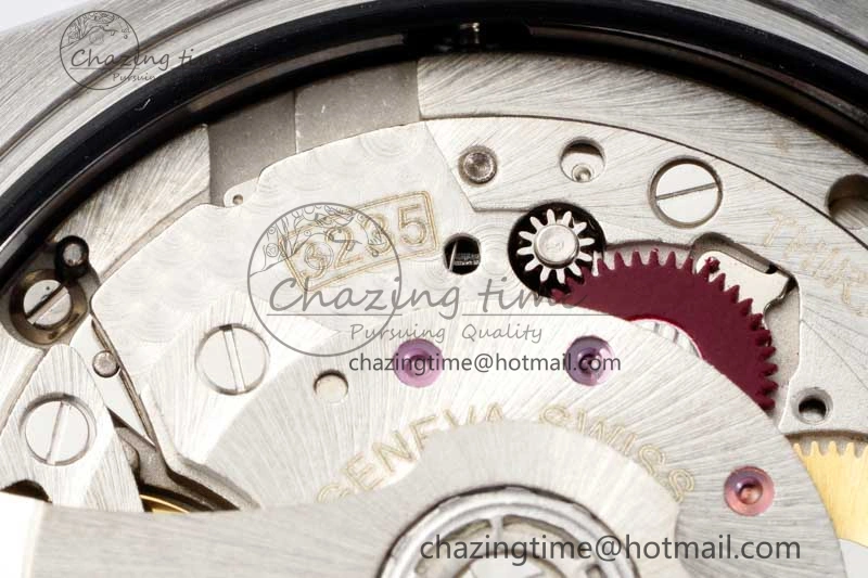 DateJust 36 SS RG DIWF 1:1 Best Edition 904L Steel Gray Stick Dial on Jubilee Bracelet SA3235
