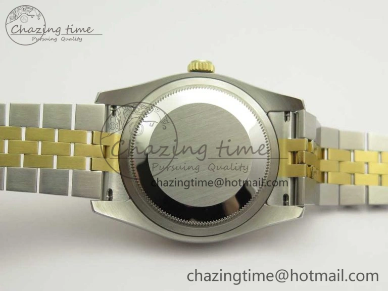 DateJust 36 SS YG 116233 ARF 1:1 Best Edition 904L Steel YG Dial Diamonds Markers on Jubilee Bracelet SH3135 V2