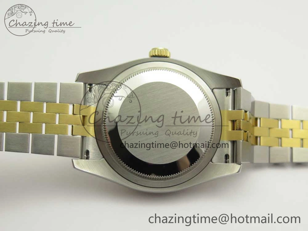 DateJust 36 SS YG 116233 ARF 1:1 Best Edition 904L Steel YG Dial Diamonds Markers on Jubilee Bracelet SH3135 V2