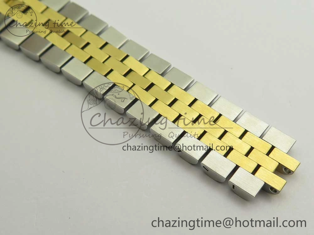 DateJust 36 SS YG 116233 ARF 1:1 Best Edition 904L Steel YG Dial Diamonds Markers on Jubilee Bracelet SH3135 V2