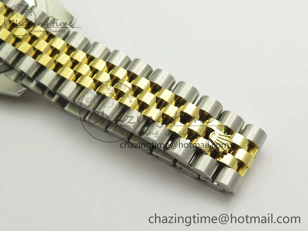 DateJust 36 SS YG 116233 ARF 1:1 Best Edition 904L Steel YG Dial Diamonds Markers on Jubilee Bracelet SH3135 V2