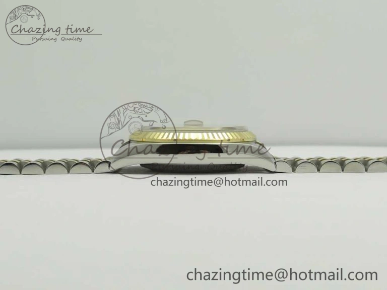 DateJust 36 SS YG 116233 ARF 1:1 Best Edition 904L Steel YG Dial Stick Markers on Jubilee Bracelet SH3135 V2