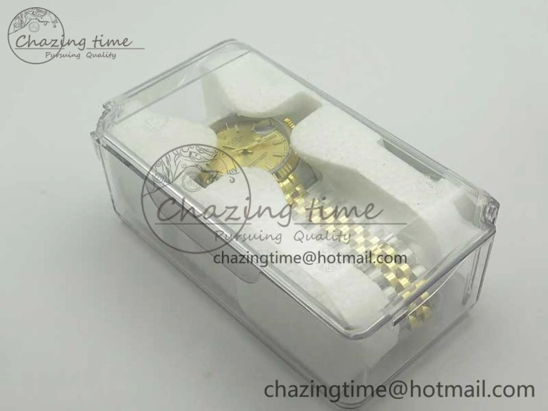 DateJust 36 SS YG 126233 ARF 1:1 Best Edition YG Dial Stick Markers on SS YG Jubilee Bracelet SH3135