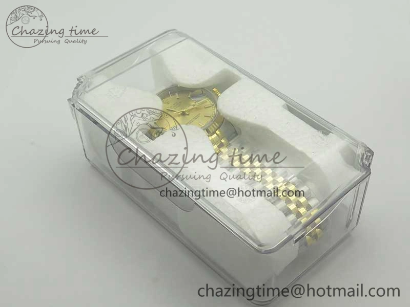 DateJust 36 SS YG 126233 ARF 1:1 Best Edition YG Dial Stick Markers on SS YG Jubilee Bracelet SH3135