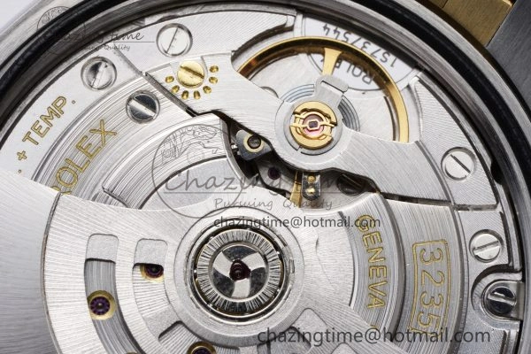 DateJust 36 SS YG 126233 JDF YG Plated 904L Steel White Dial Roman Markers on Jubilee Bracelet V2