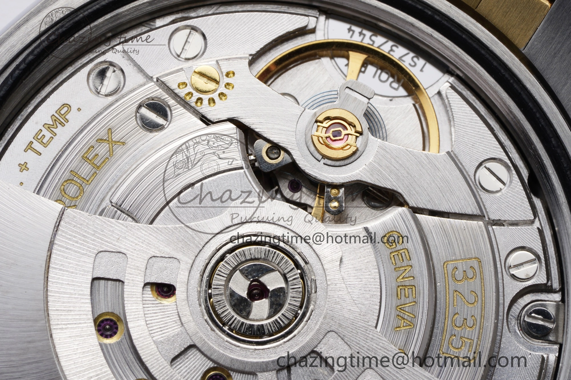DateJust 36 SS YG 126233 JDF YG Plated 904L Steel White Dial Roman Markers on Jubilee Bracelet V2