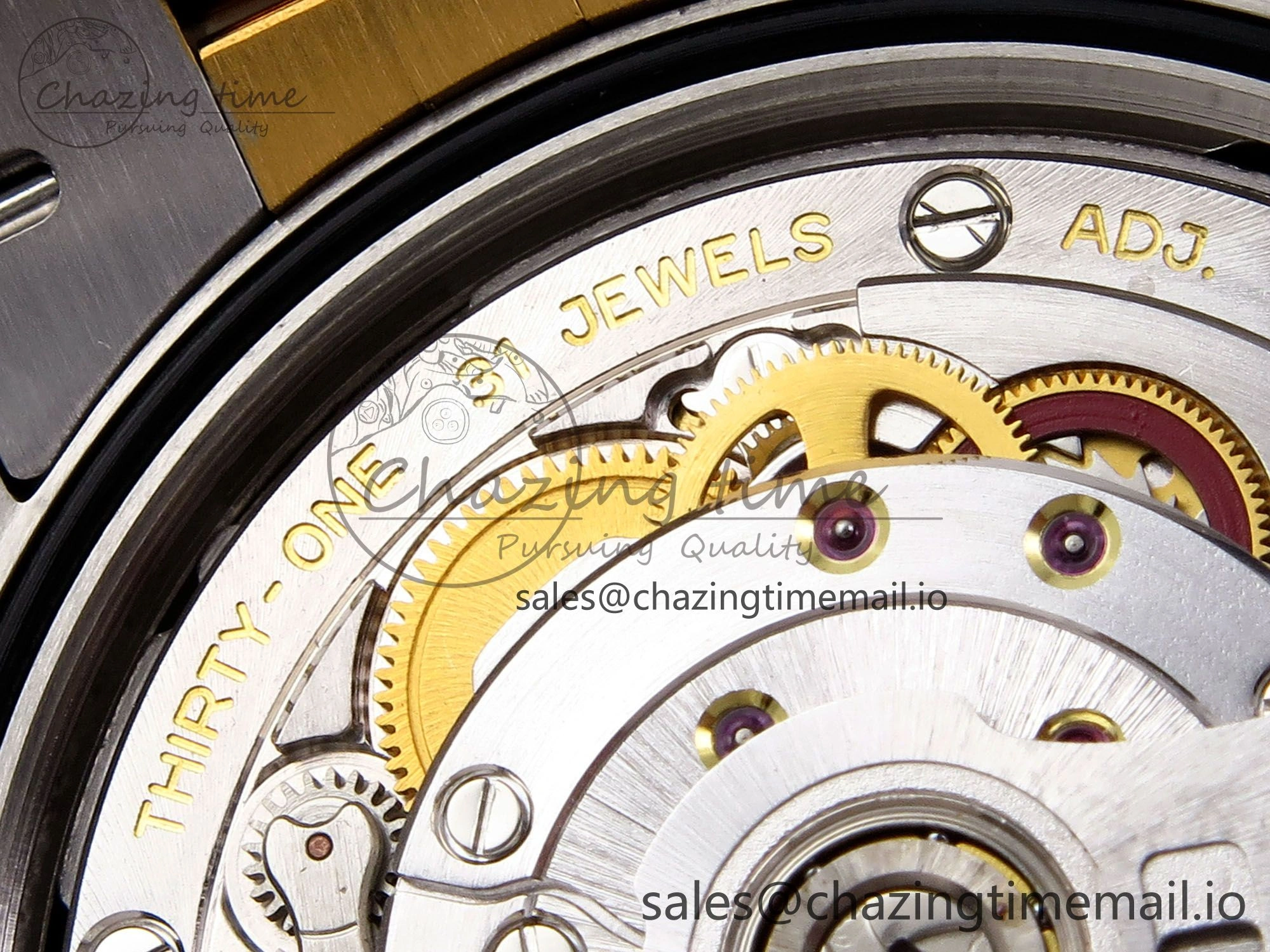 DateJust 36 SS YG 126233 VSF 1:1 Best Edition 904L Steel YG Leaf Dial on Jubilee Bracelet VS3235
