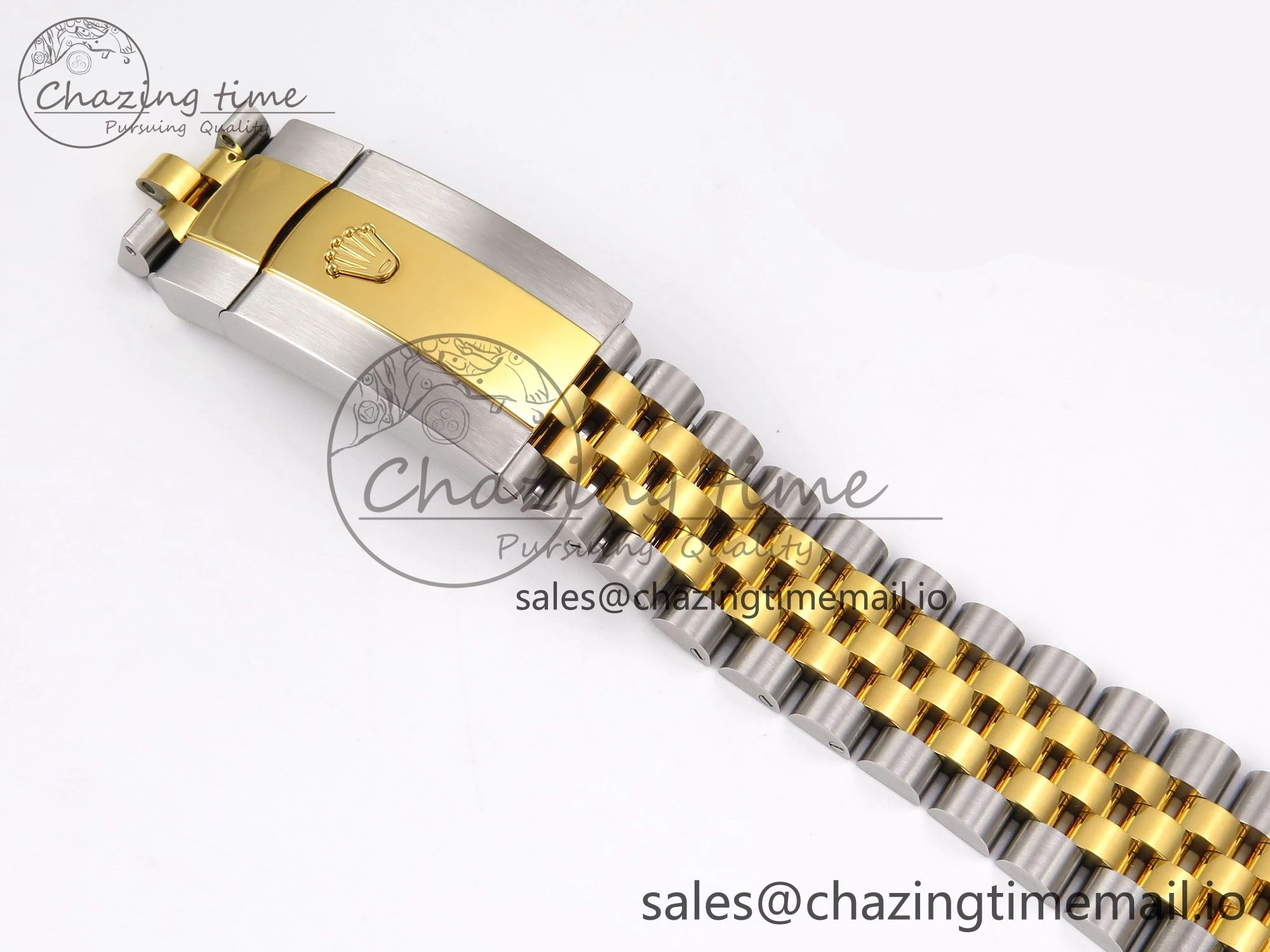 DateJust 36 SS YG 126233 VSF 1:1 Best Edition 904L Steel YG Leaf Dial on Jubilee Bracelet VS3235