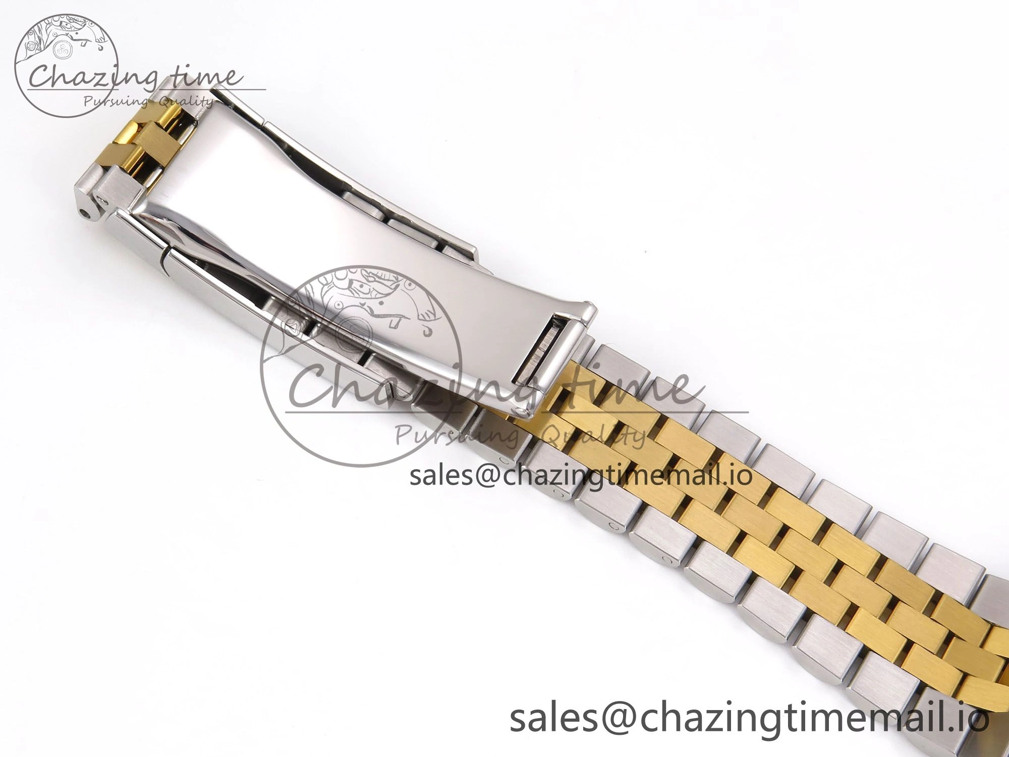DateJust 36 SS YG 126233 VSF 1:1 Best Edition 904L Steel YG Leaf Dial on Jubilee Bracelet VS3235