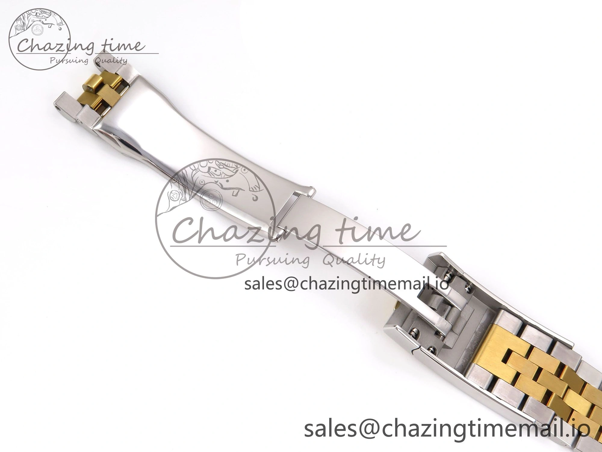 DateJust 36 SS YG 126233 VSF 1:1 Best Edition 904L Steel YG Leaf Dial on Jubilee Bracelet VS3235