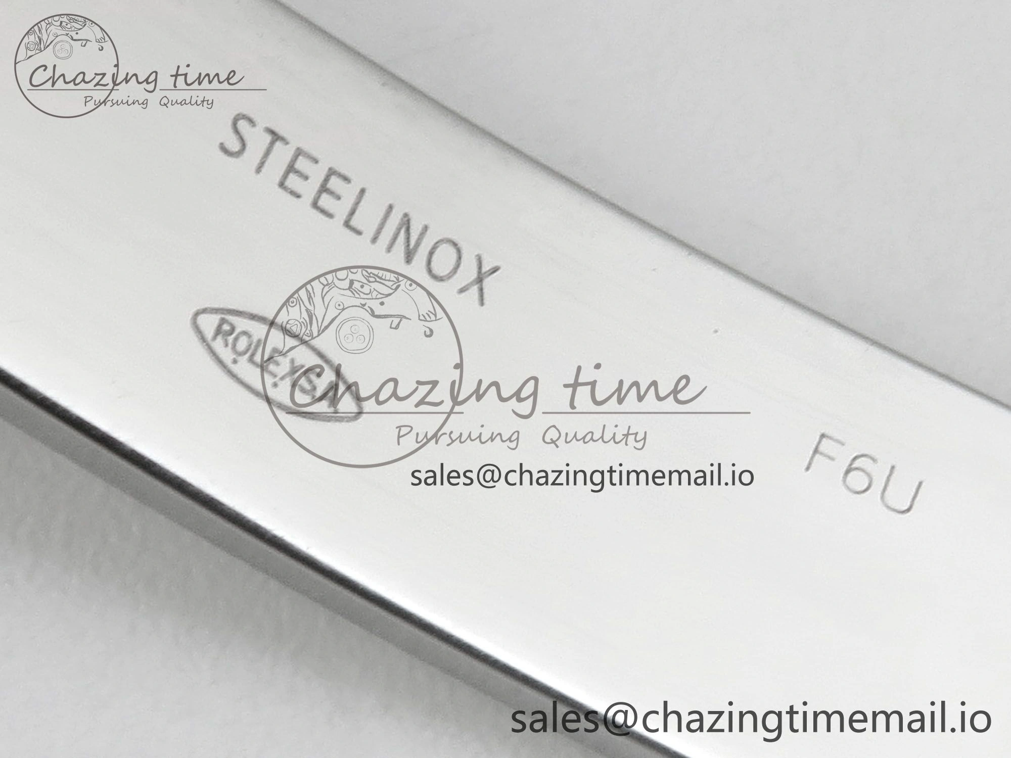 DateJust 36 SS YG ARF 1:1 Best Edition 904L Steel Gray Dial Green Roman on Oyster Bracelet SH3235