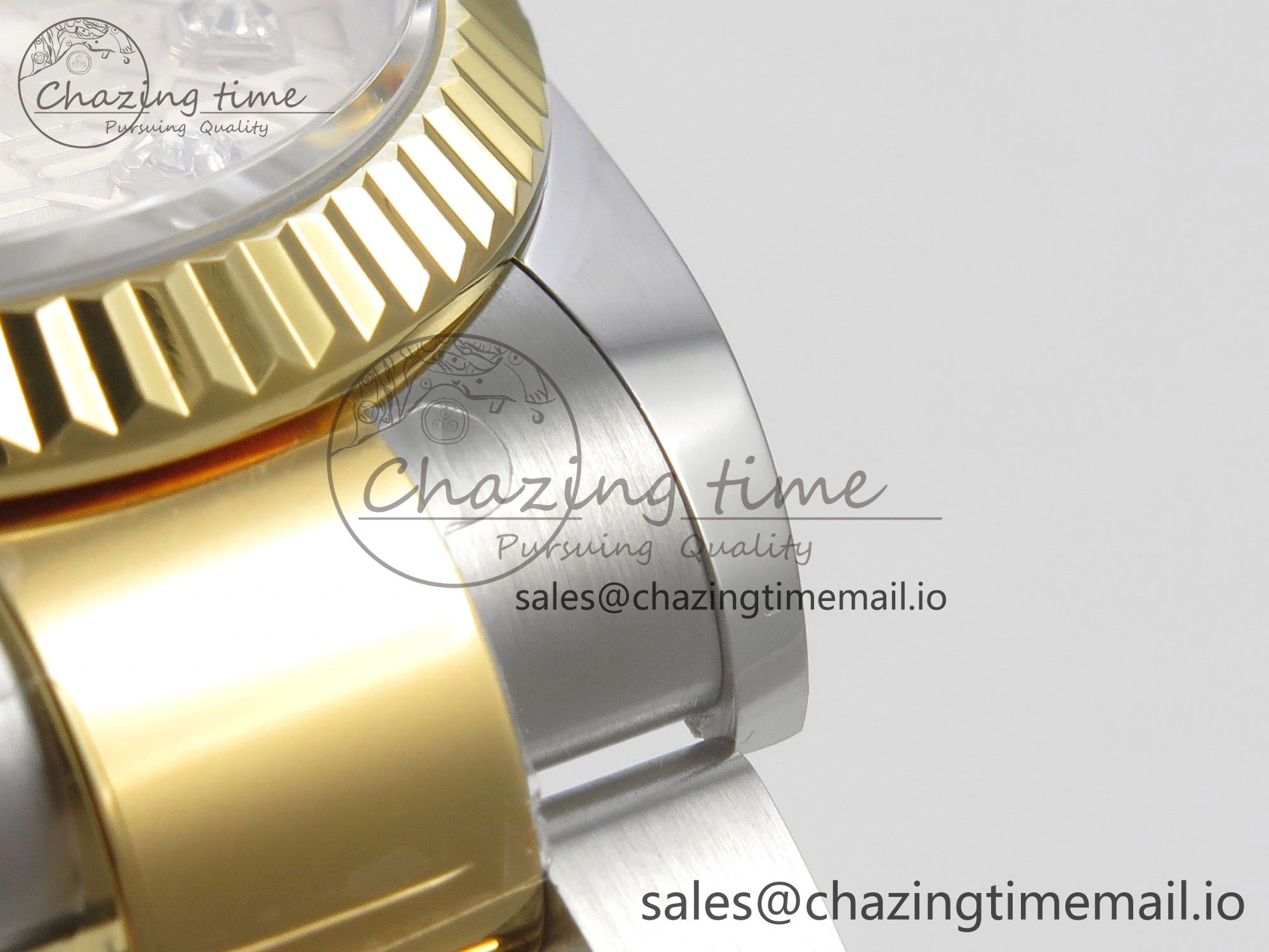 DateJust 36 SS YG ARF 1:1 Best Edition 904L Steel Rolxx YG Diamonds Dial on Oyster Bracelet SH3235