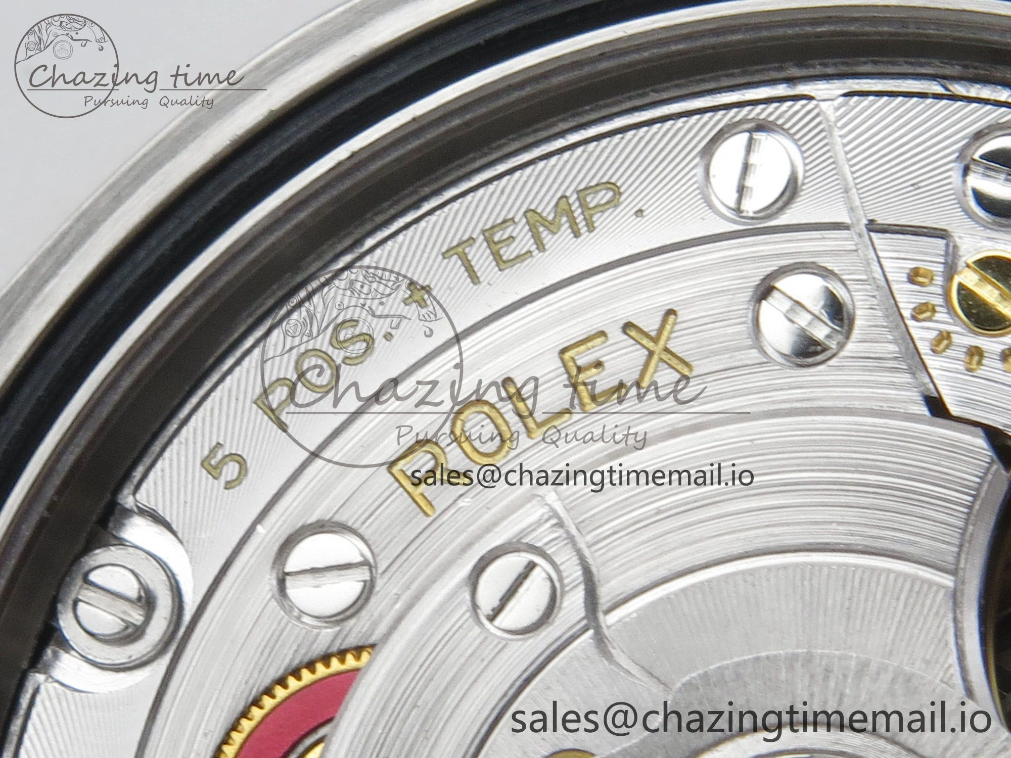DateJust 36 SS YG ARF 1:1 Best Edition 904L Steel YG Textured Diamonds Dial on Oyster Bracelet SH3235