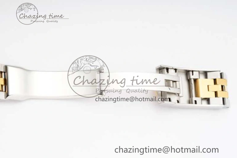 DateJust 36 SS YG DIWF 1:1 Best Edition 904L Steel White MOP Diamonds Dial on Jubilee Bracelet SA3235