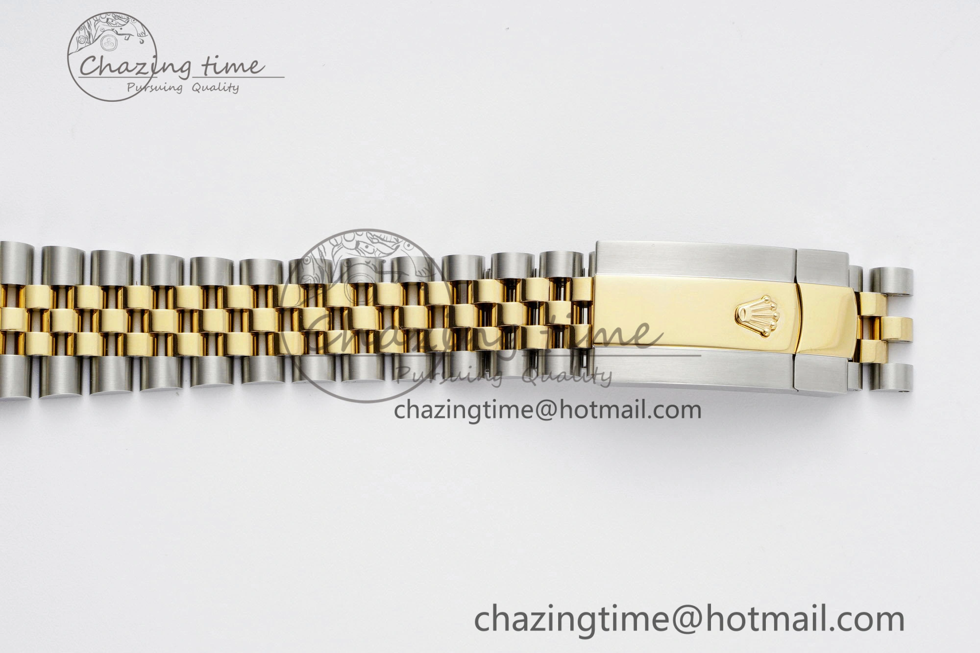 DateJust 36 SS YG Gold Wrapped JDF 1:1 Best Edition YG Diamonds Textured Dial on Jubilee Bracelet VR3235 V2