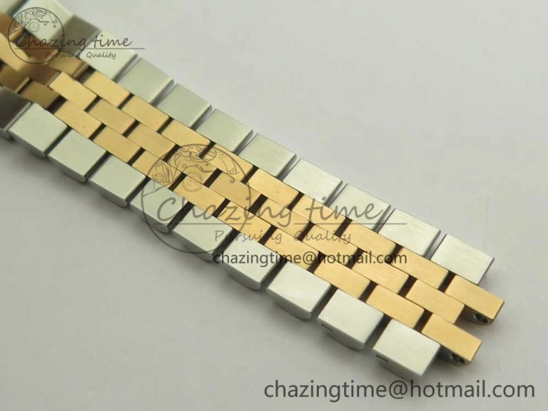 DateJust 36mm 116231 SS RG 904L ARF 1:1 Best Edition Black Dial Sticks Markers on 904L SS RG Jubilee Bracelet SA3135