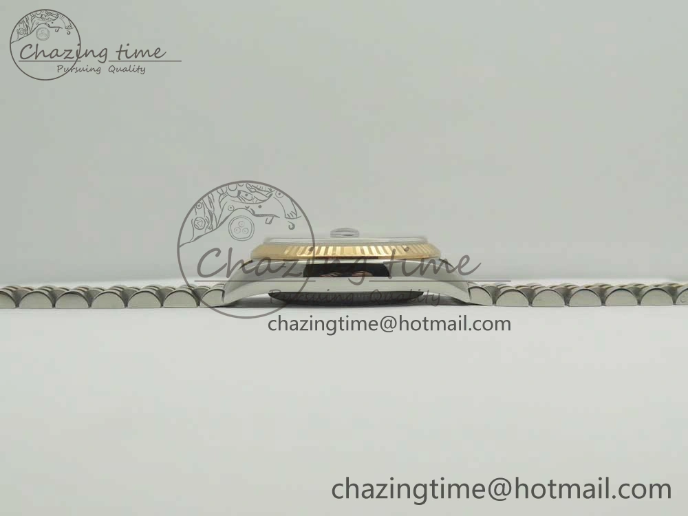 DateJust 36mm 116231 SS RG 904L ARF 1:1 Best Edition Black Dial Sticks Markers on 904L SS RG Jubilee Bracelet SA3135
