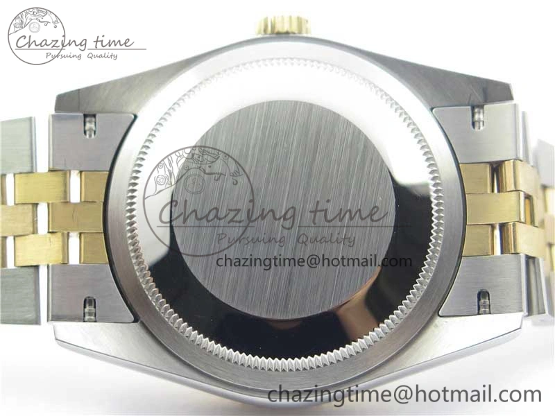 DateJust 36mm 126234 BP Maker 1:1 Best Edition 904L SS YG New Version Black Dial on Jubilee Bracelet