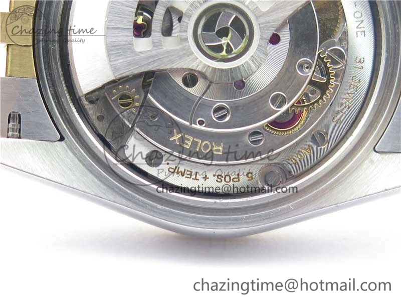 DateJust 36mm 126234 BP Maker 1:1 Best Edition 904L SS YG New Version Black Dial on Jubilee Bracelet