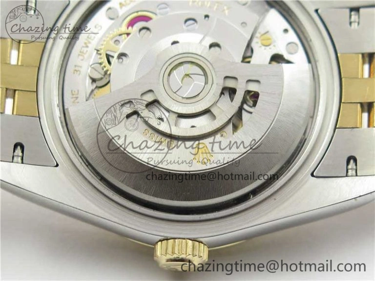 DateJust 36mm 126234 BP Maker 1:1 Best Edition 904L SS YG New Version Black Dial on Jubilee Bracelet