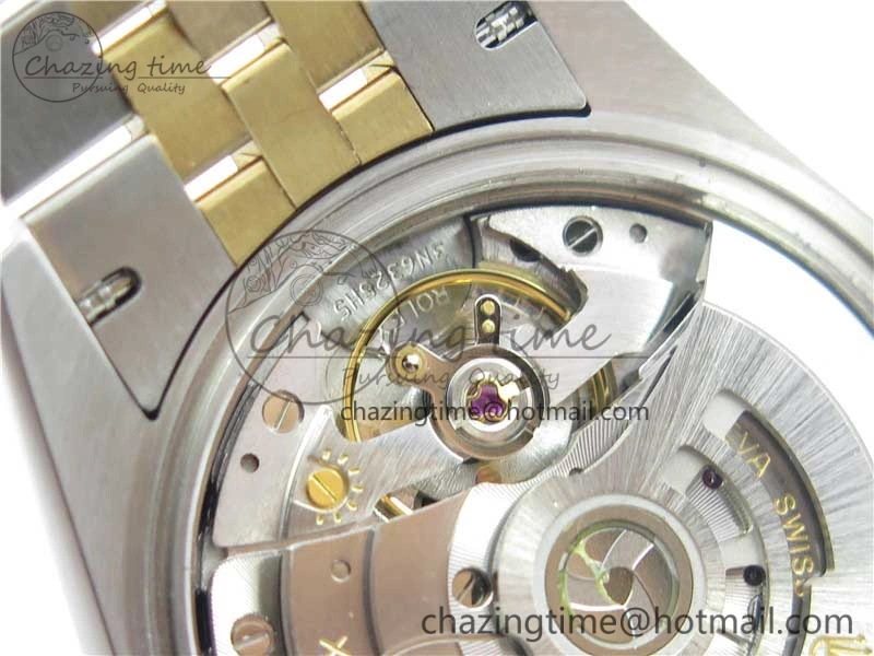 DateJust 36mm 126234 BP Maker 1:1 Best Edition 904L SS YG New Version Black Dial on Jubilee Bracelet