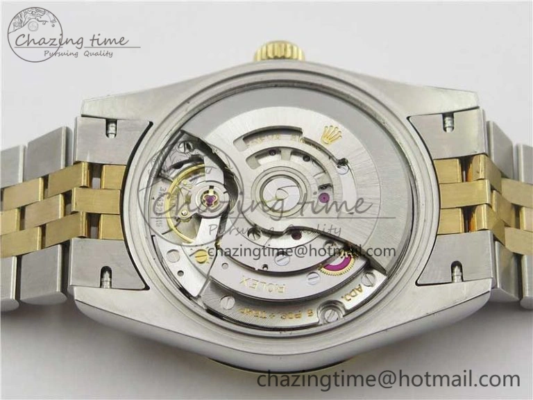 DateJust 36mm 126234 BP Maker 1:1 Best Edition 904L SS YG New Version Black Dial on Jubilee Bracelet